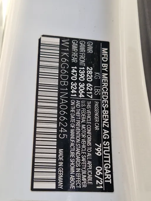 2022 Mercedes S Class 500 