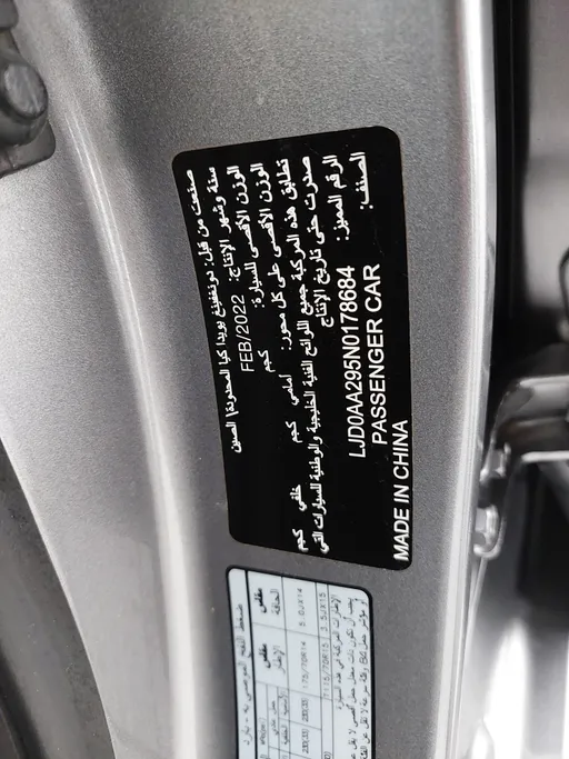 كيا بيجاس LX 2022 