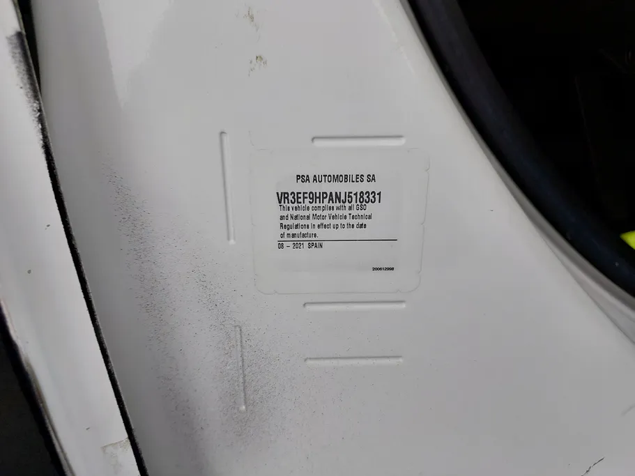 2022 Peugeot Partner Short van 