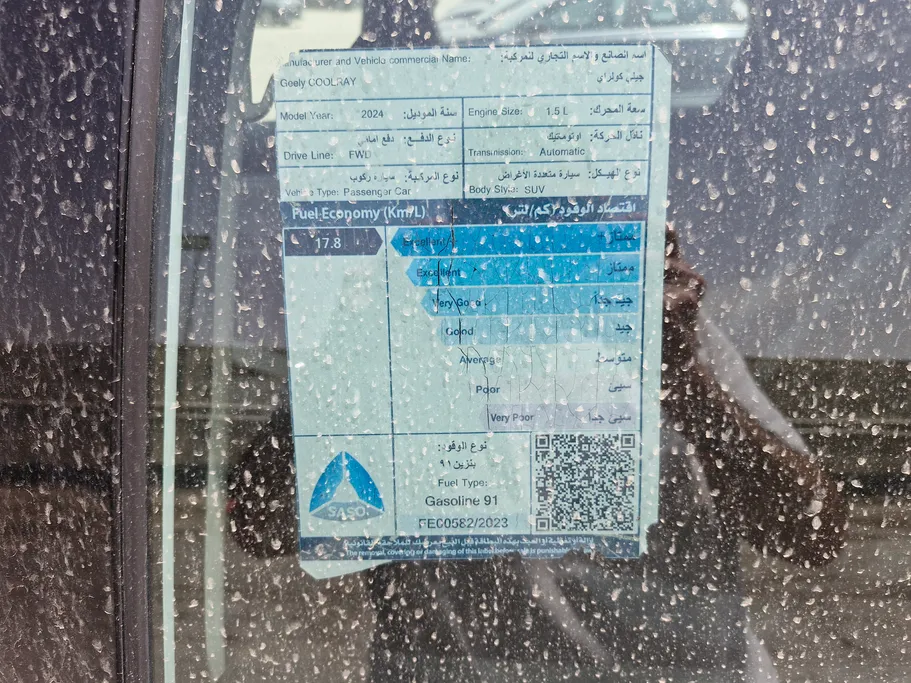 جيلي كول راي Basic GS 2024 