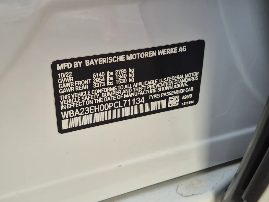 2023 BMW 7 Series 740 i 