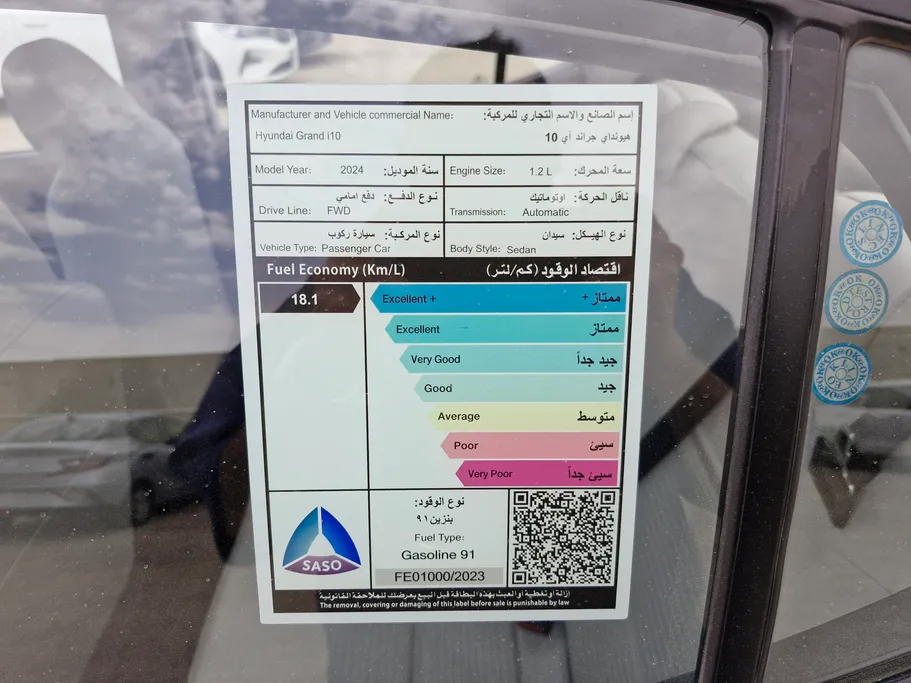 2024 Hyundai Grand i10 Fleet 