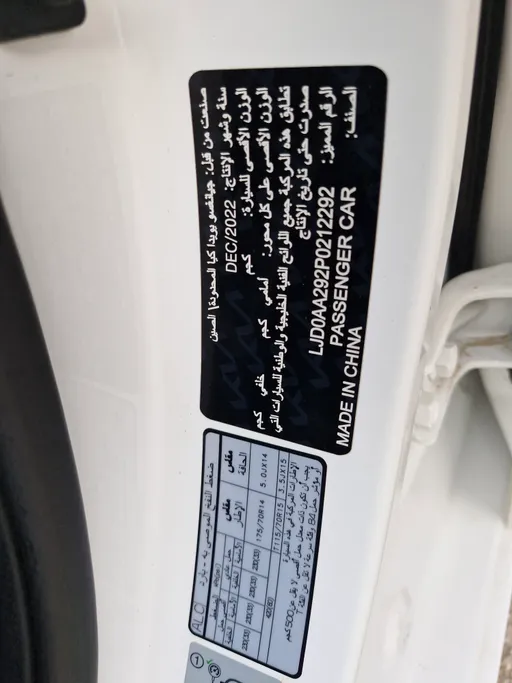 كيا بيجاس LX 2023 