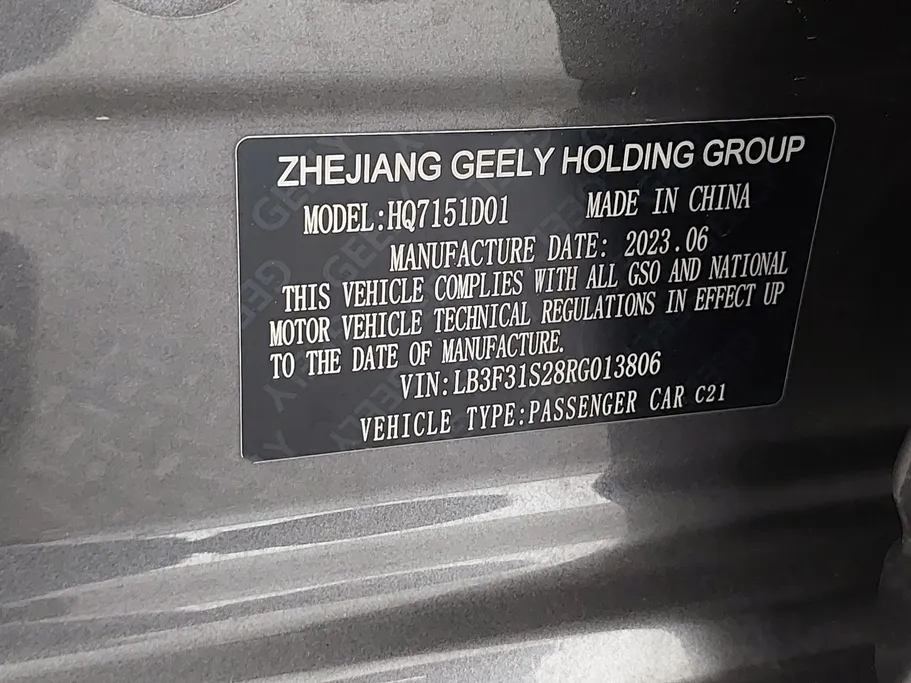 2024 Geely Emgrand GS 