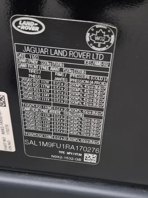 2024 Land Rover Range Rover Sport 