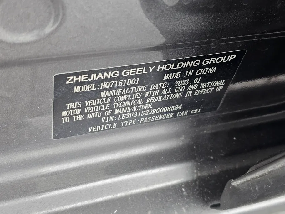 2024 Geely Emgrand GS 