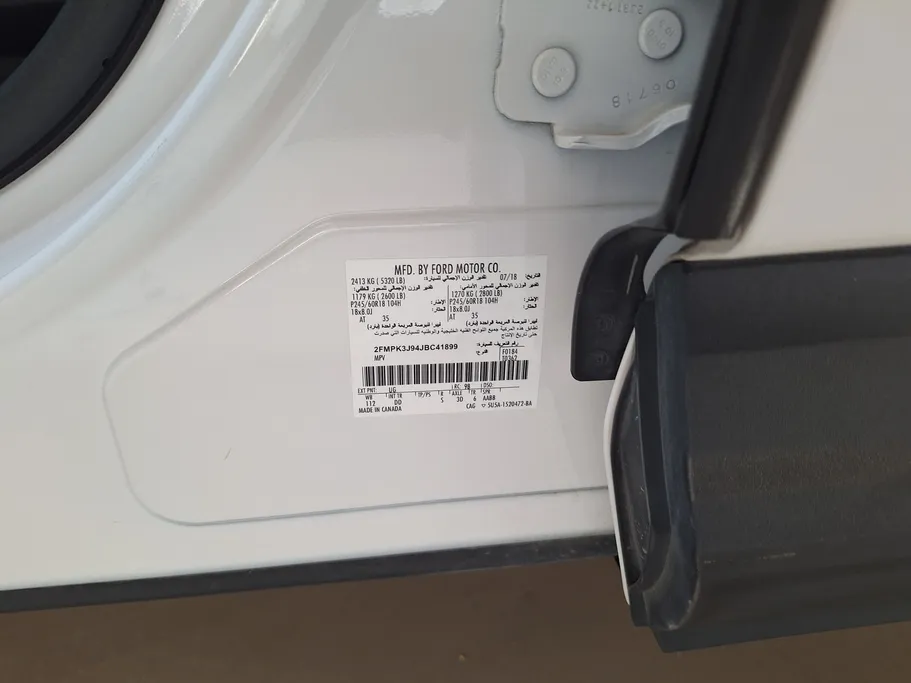 2018 Ford Edge SEL 