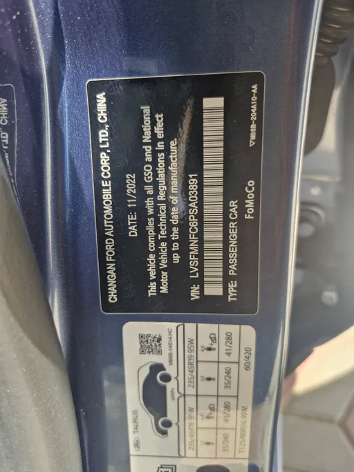 2023 Ford Taurus Titanium 