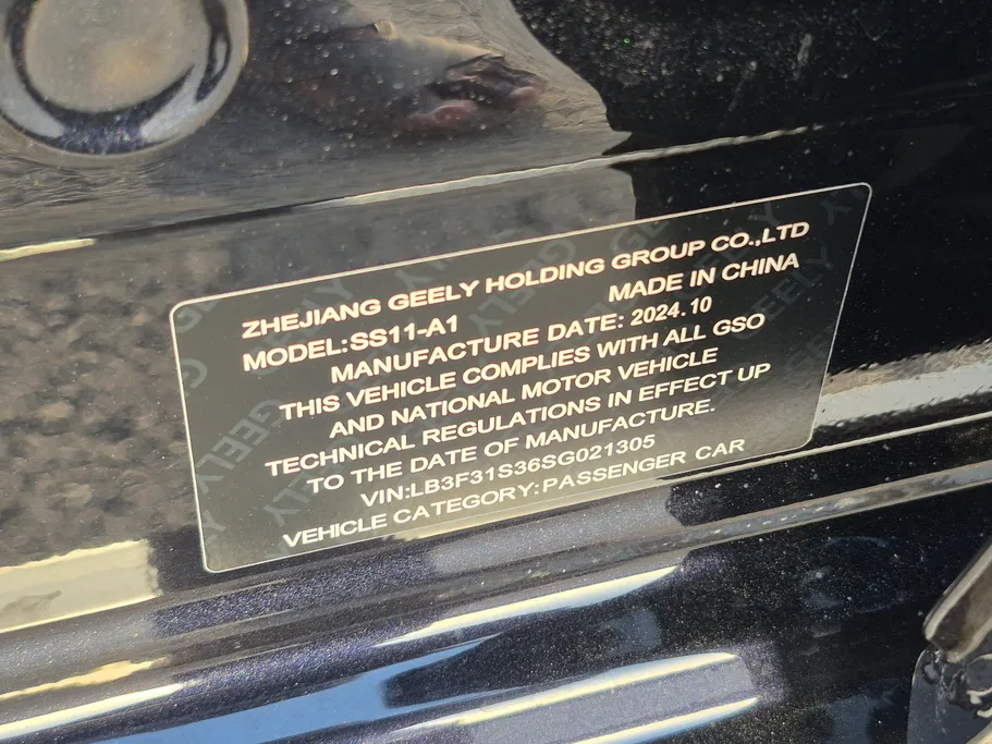 2025 Geely Emgrand GS 
