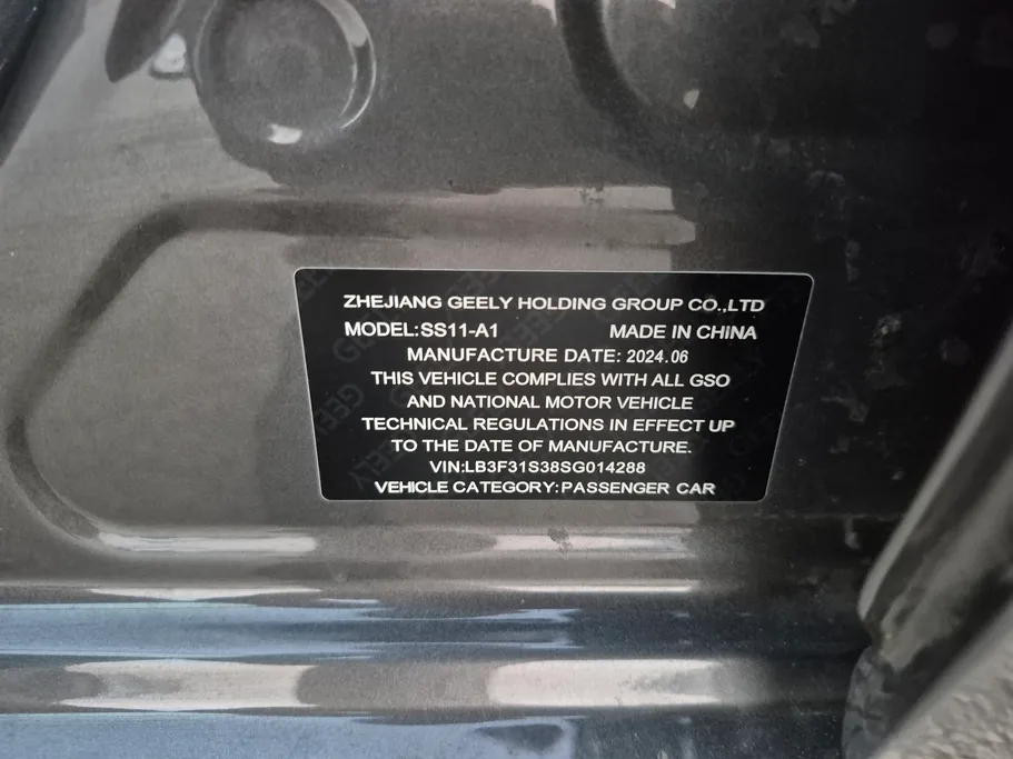 2025 Geely Emgrand GS 