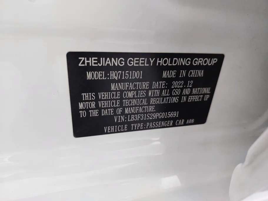 2023 Geely Emgrand GS 