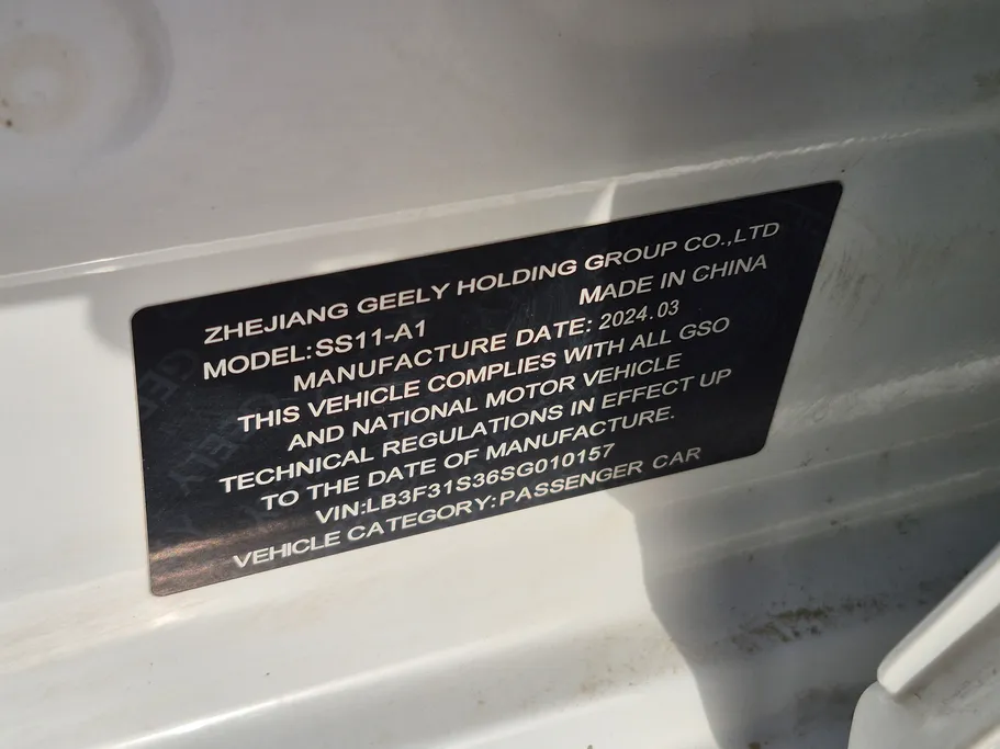 2025 Geely Emgrand GF 