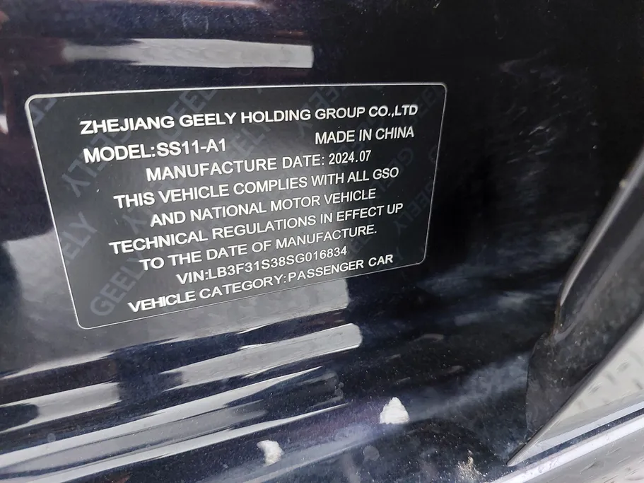 2025 Geely Emgrand GS 