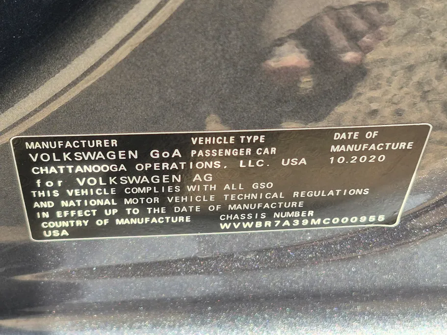 2021 Volkswagen Passat  