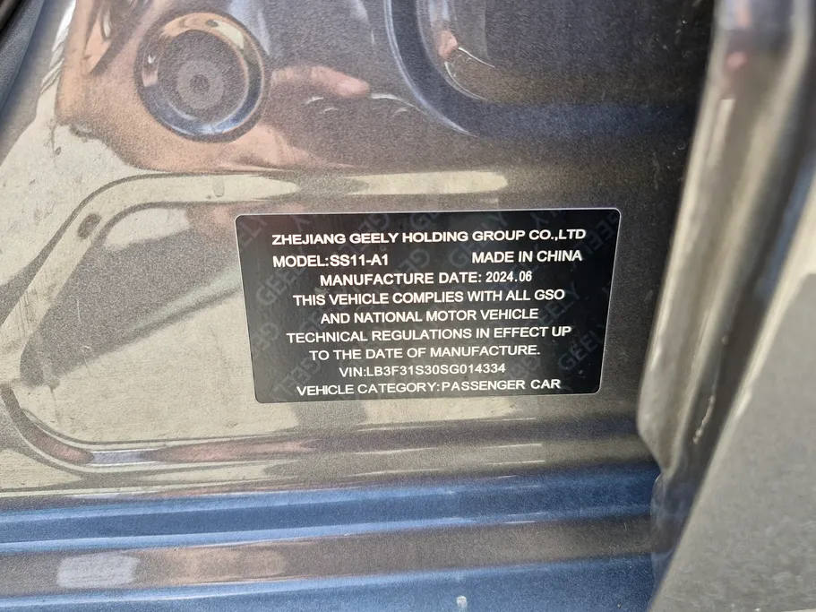 2025 Geely Emgrand GS 