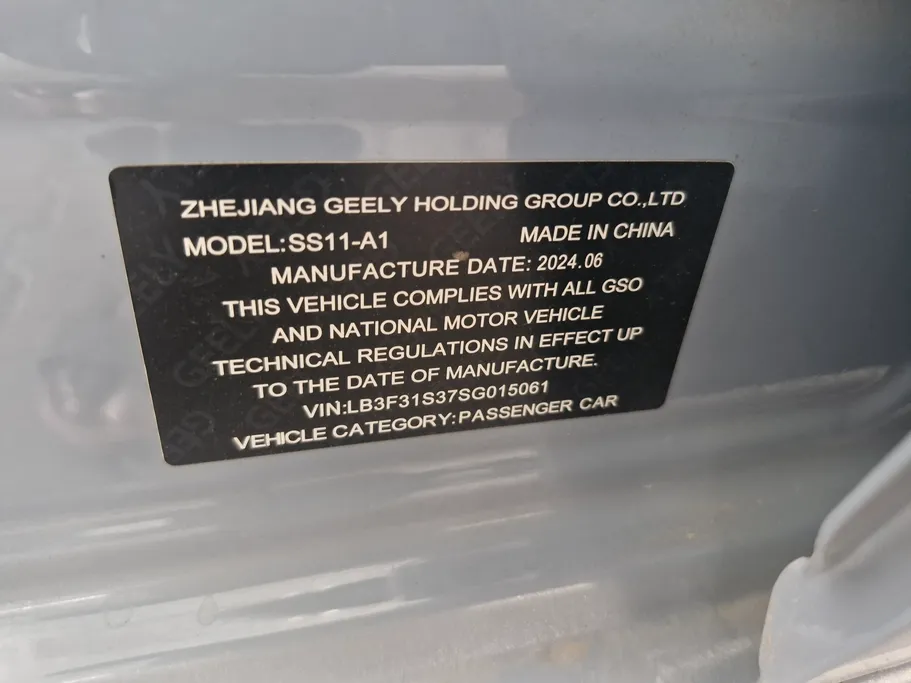 2025 Geely Emgrand GS 