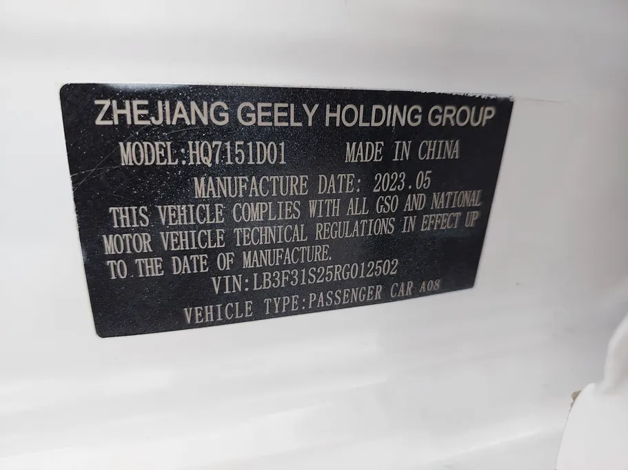 2024 Geely Emgrand GS 