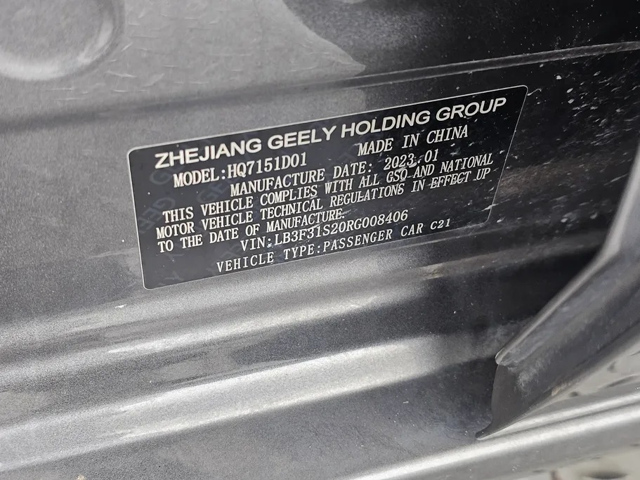 2024 Geely Emgrand GS 