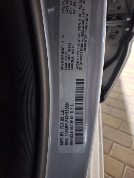 2025 Dodge Ram Rebel 