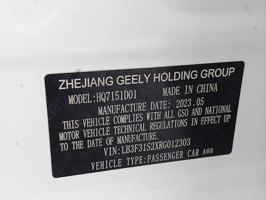 2024 Geely Emgrand GS 