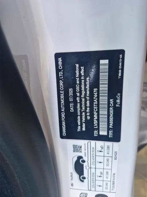 2026 Ford Taurus Titanium 
