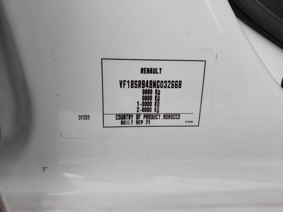 2022 Renault Docker Van بضاعة 