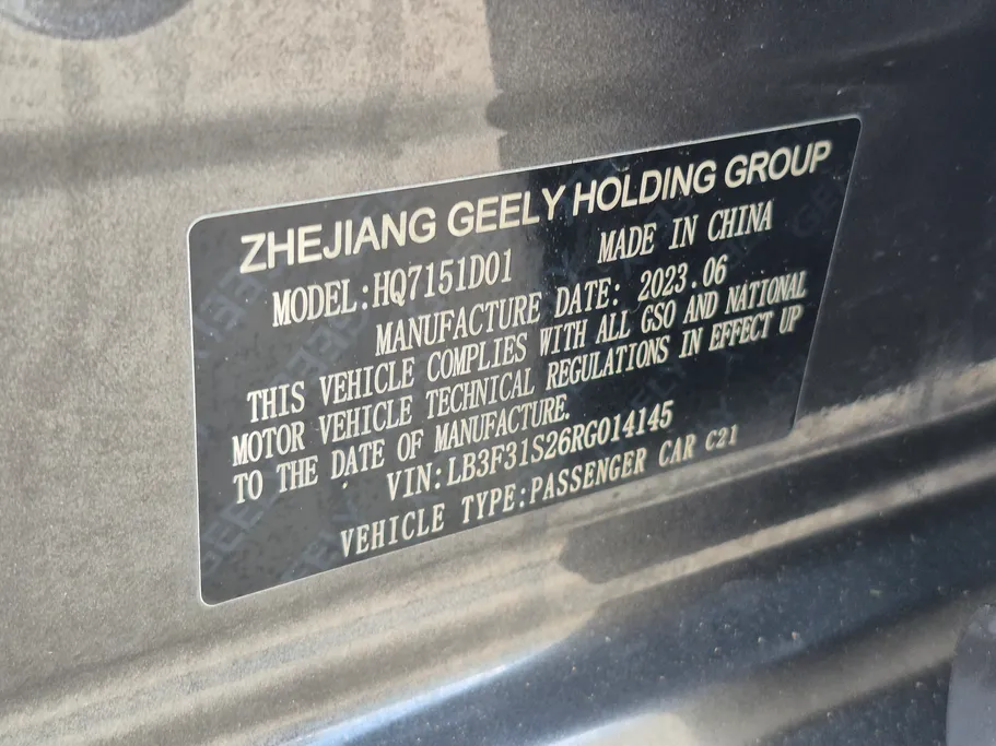 2024 Geely Emgrand GS 