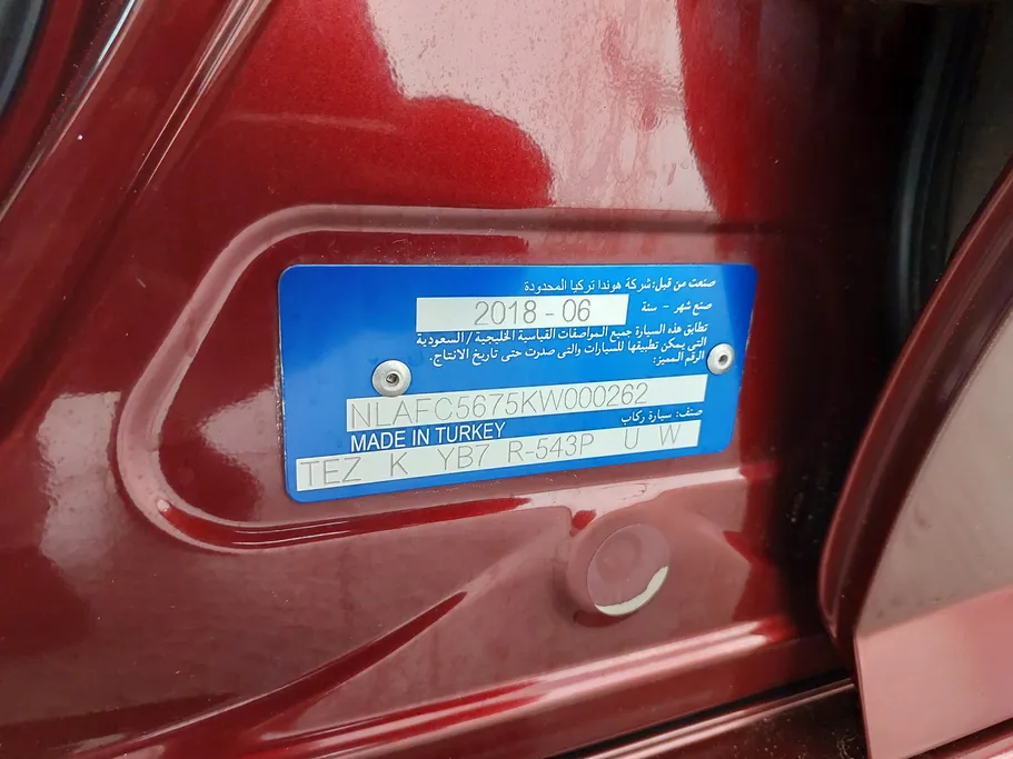 هوندا سيفيك LX 2019 