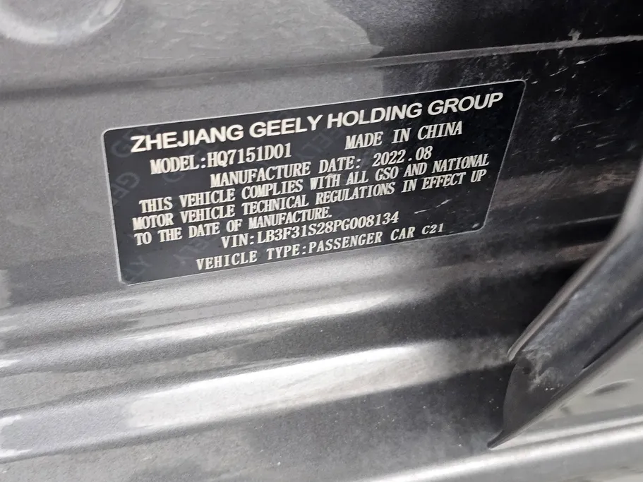 2023 Geely Emgrand GS 