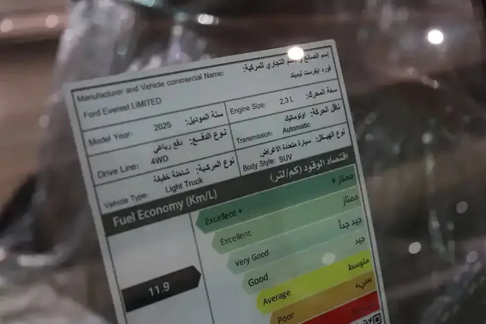 فورد ايفرست ليميتد 2025 