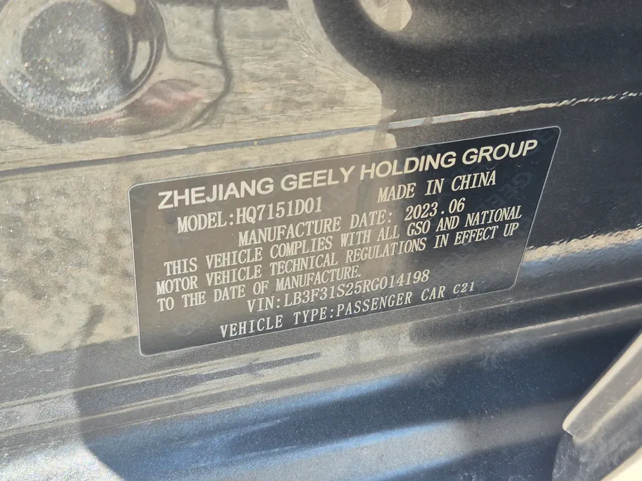 2024 Geely Emgrand GS 