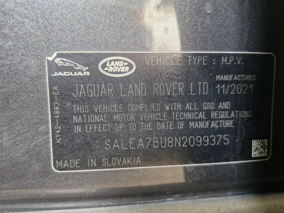 2022 Land Rover Defender P400 