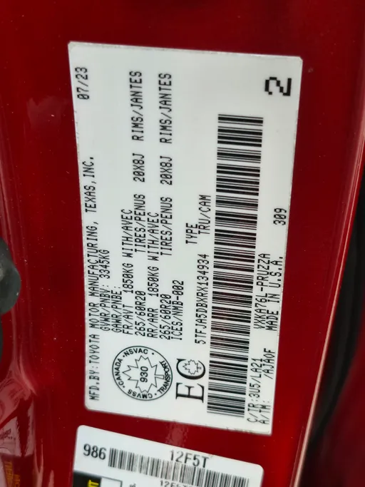 2024 Toyota Tundra Limited 