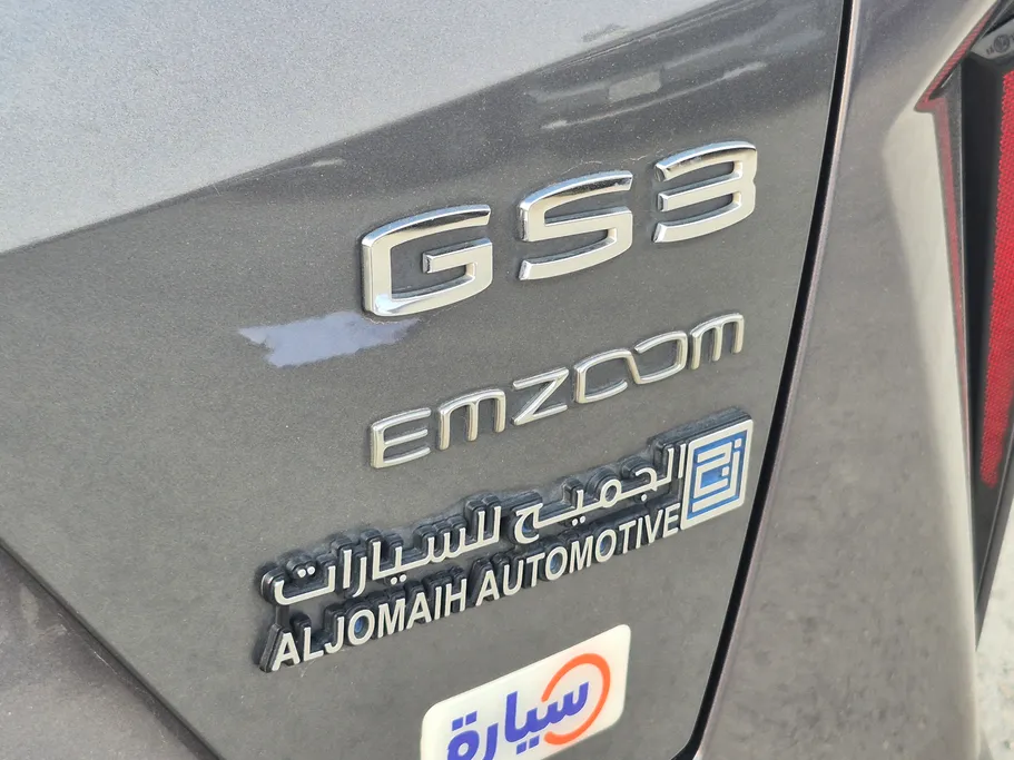 GAC GS3 Emzoom GB 2025 