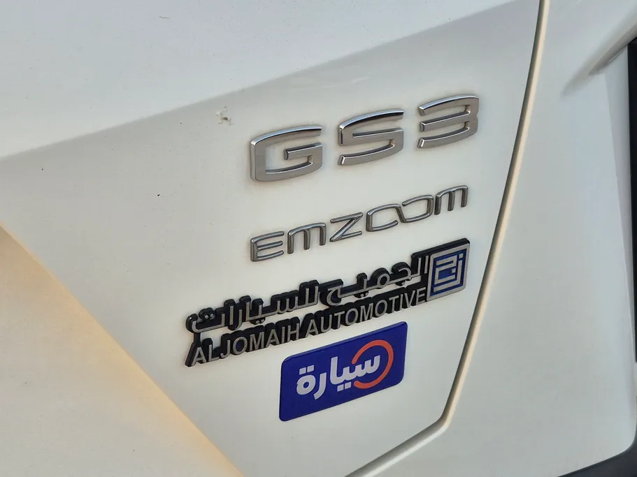 GAC GS3 Emzoom GB 2025 