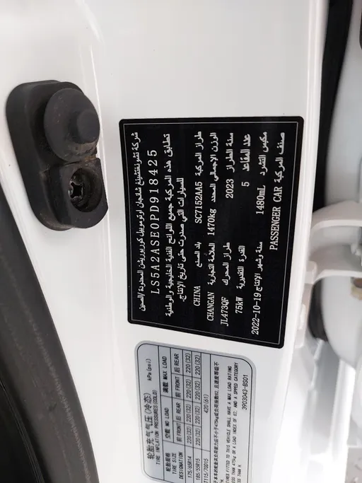 2023 Changan Alsvin Basic 