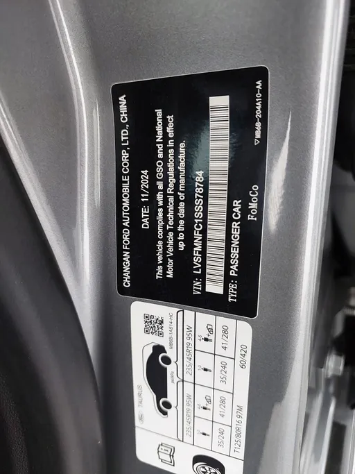 2025 Ford Taurus Titanium 