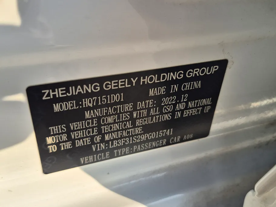 2023 Geely Emgrand GS 