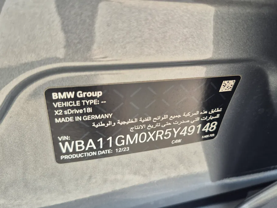 2024 BMW X Series X2 SDrive 18i 
