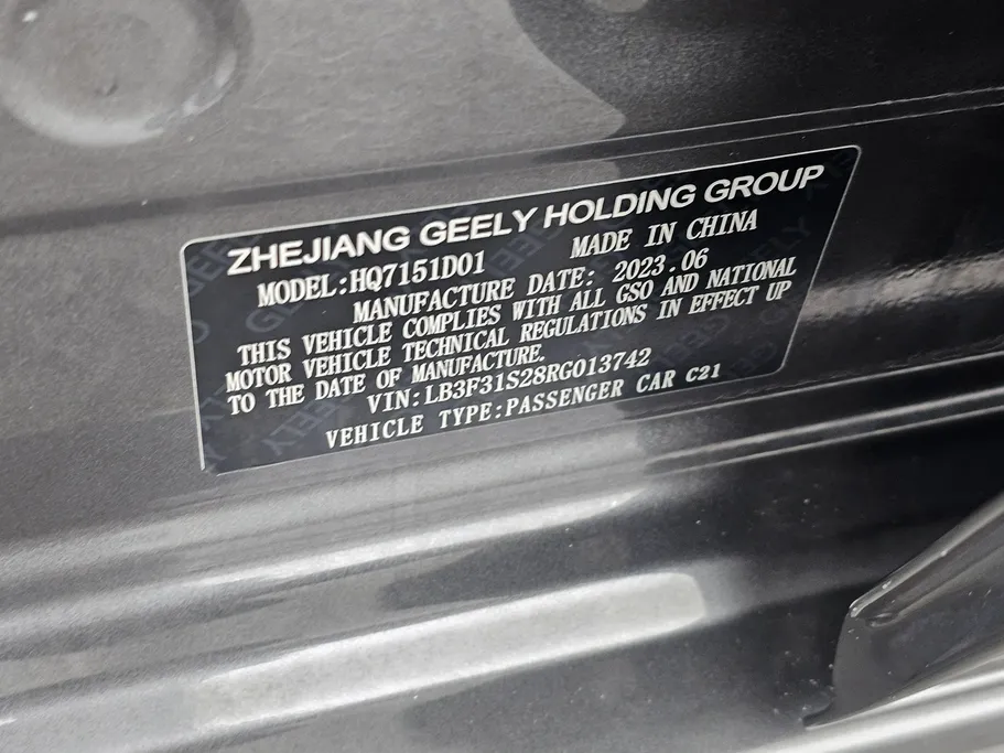 2024 Geely Emgrand GS 