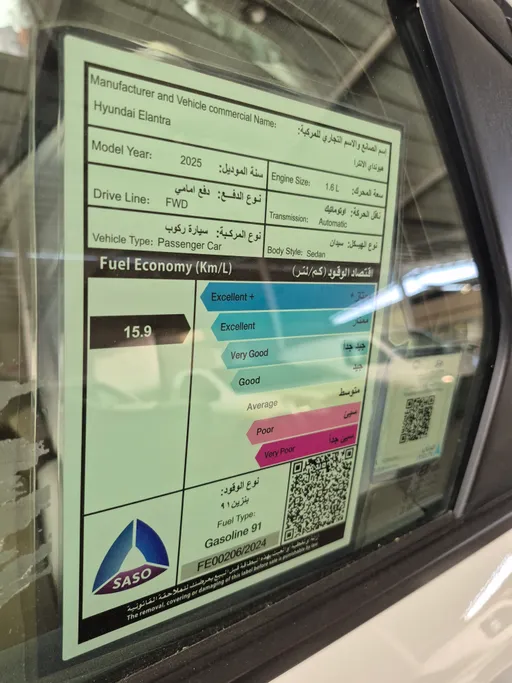 2025 Hyundai Elantra Fleet 