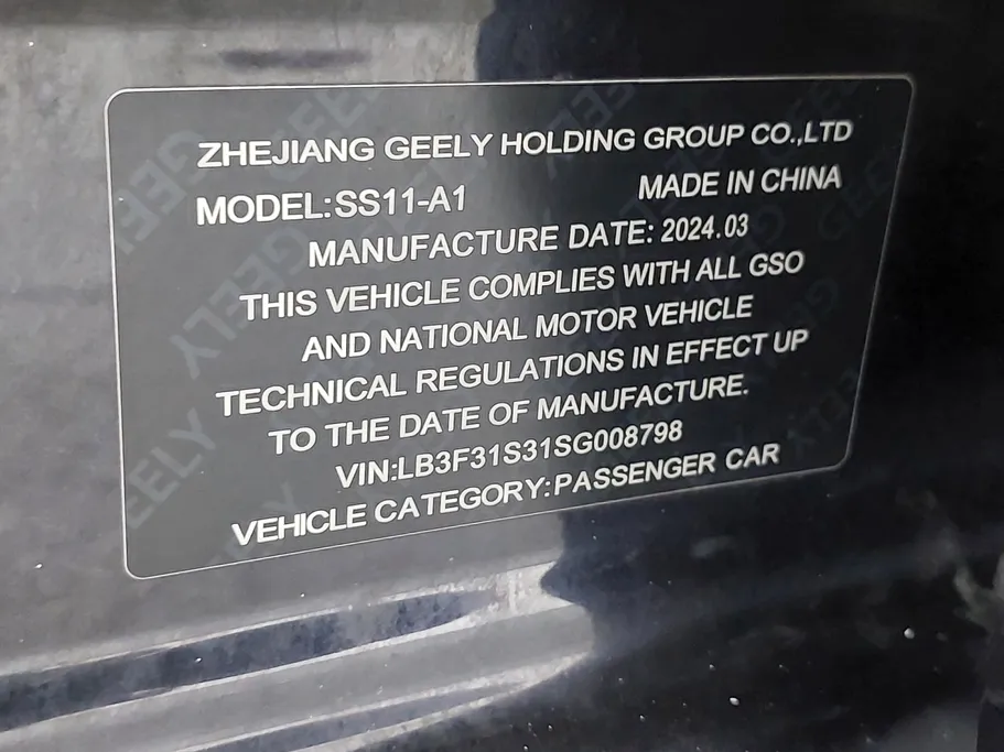 2025 Geely Emgrand GS 