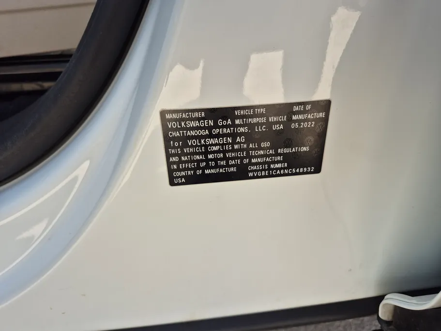 2022 Volkswagen Teramont Comfortline 