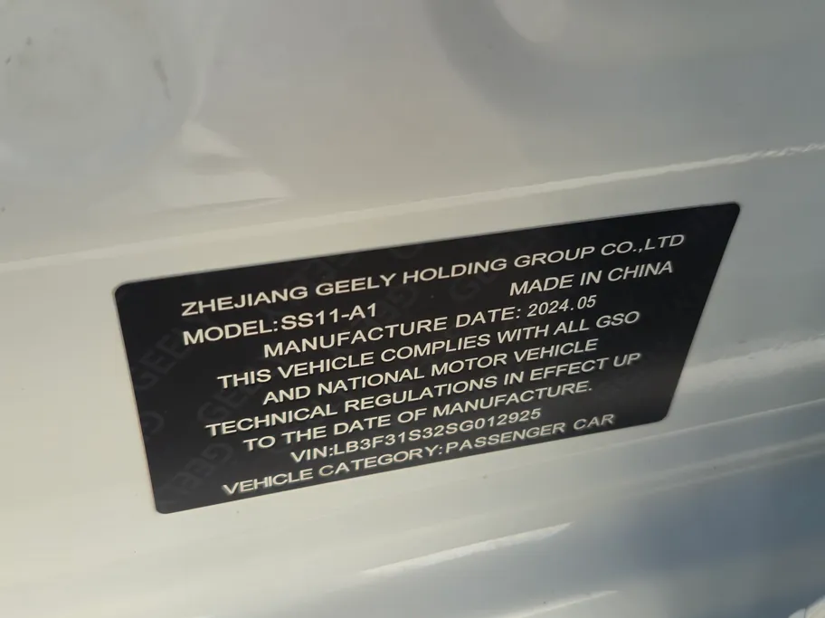 2025 Geely Emgrand GS 