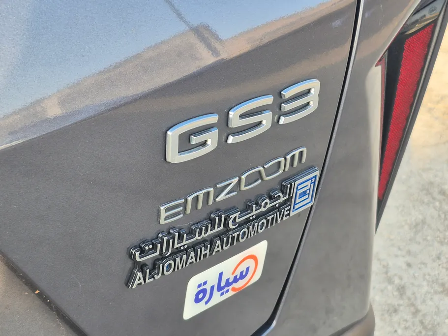 GAC GS3 Emzoom GB 2025 