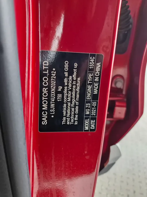 ام جي ZS STD 2022 